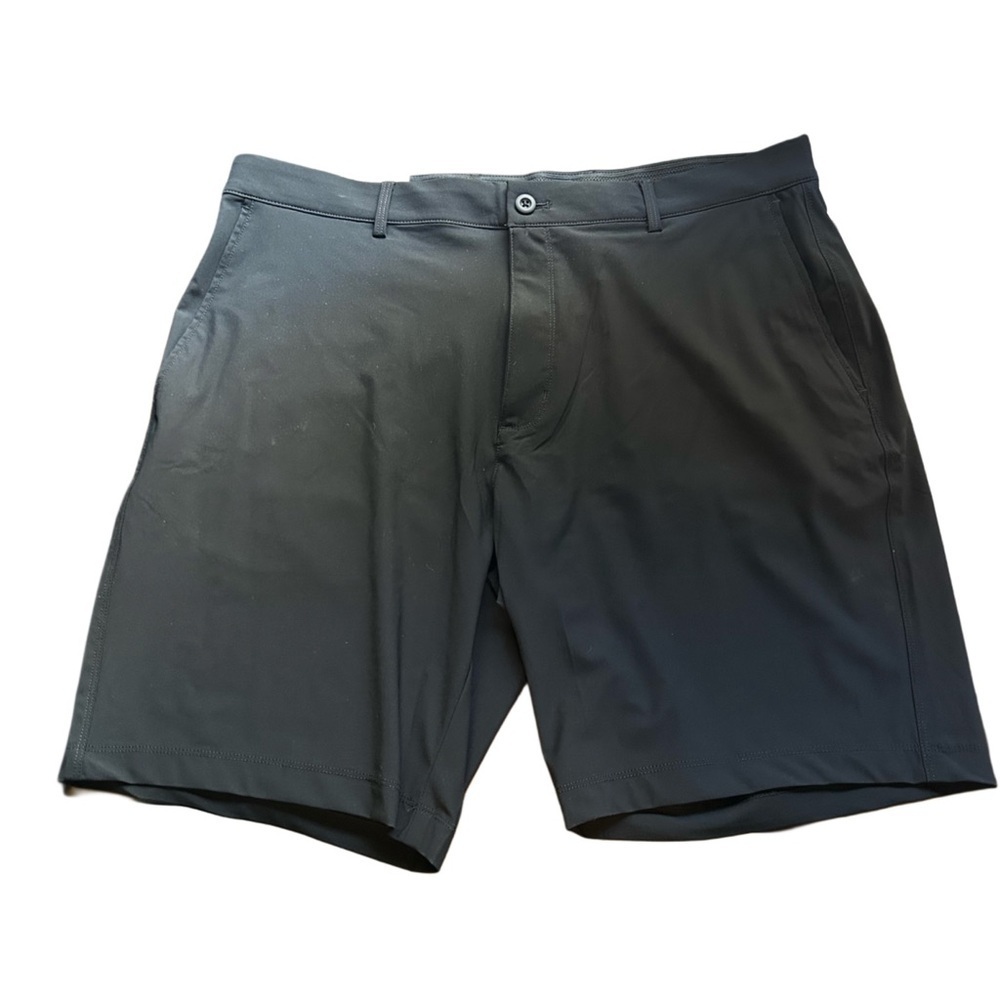 Greg Norman Collection Black Hybrid Shorts